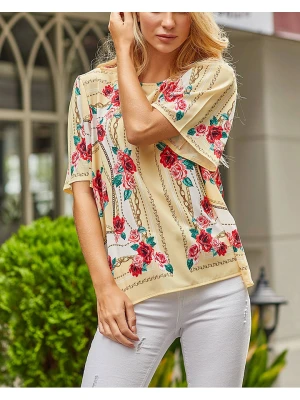 LA Angels Bluzka w kolorze żółtym rozmiar: M