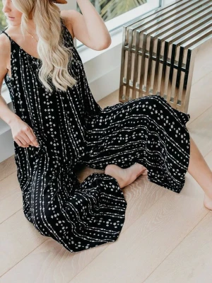 LA Angels Kombinezon w kolorze czarno-kremowym rozmiar: L