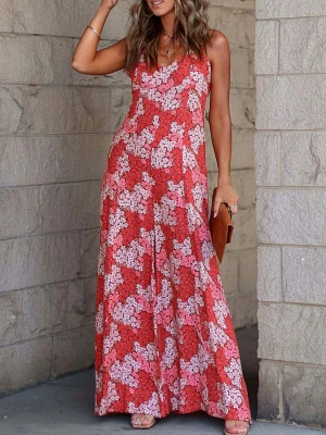 LA Angels Kombinezon w kolorze czerwono-kremowym rozmiar: L