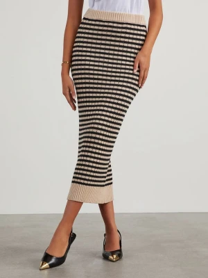 LA Angels Spódnica w kolorze beżowo-czarnym rozmiar: S