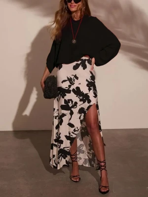 LA Angels Spódnica w kolorze biało-czarnym rozmiar: S