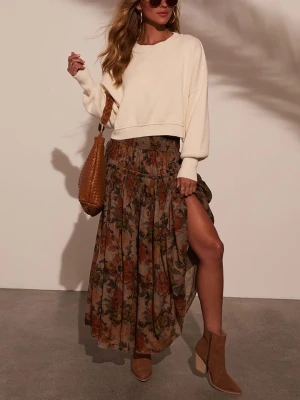 LA Angels Spódnica w kolorze jasnobrązowym rozmiar: L