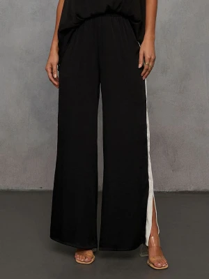 LA Angels Spodnie w kolorze czarno-kremowym rozmiar: XL