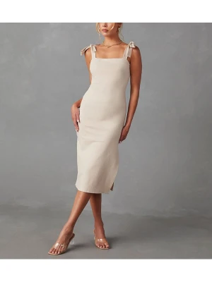 LA Angels Sukienka w kolorze beżowym rozmiar: L