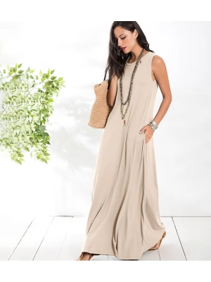 LA Angels Sukienka w kolorze beżowym rozmiar: L