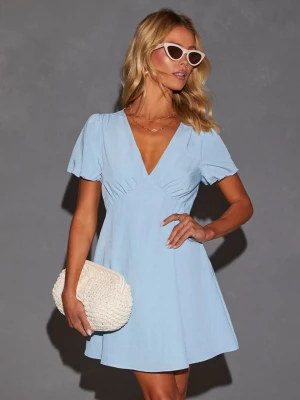 LA Angels Sukienka w kolorze błękitnym rozmiar: L