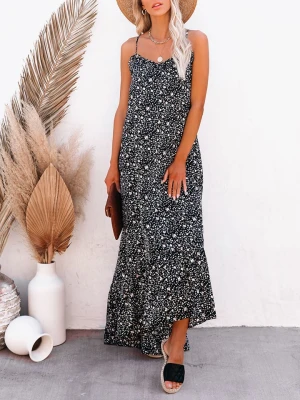 LA Angels Sukienka w kolorze czarno-białym rozmiar: XL