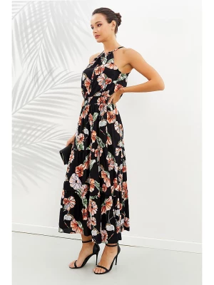 LA Angels Sukienka w kolorze czarno-czerwonym rozmiar: XL