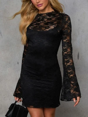 LA Angels Sukienka w kolorze czarnym rozmiar: M