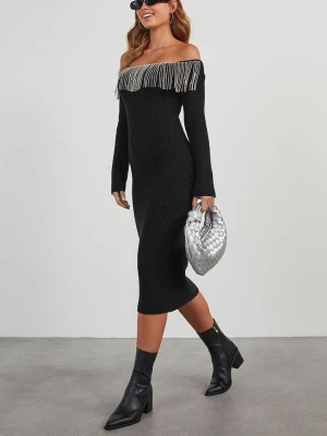 LA Angels Sukienka w kolorze czarnym rozmiar: S