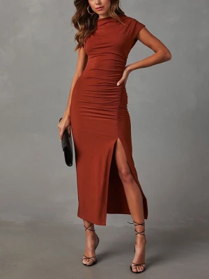 LA Angels Sukienka w kolorze czerwonobrązowym rozmiar: XL