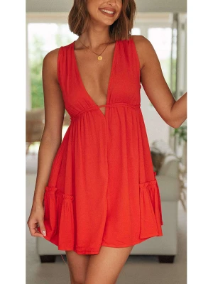 LA Angels Sukienka w kolorze czerwonym rozmiar: L