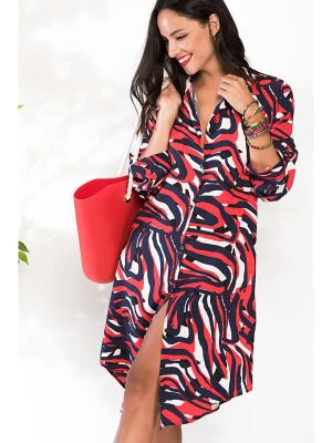 LA Angels Sukienka w kolorze czerwonym rozmiar: M