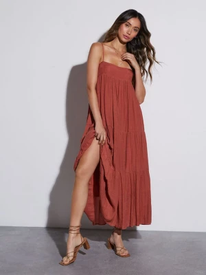 LA Angels Sukienka w kolorze jasnobrązowym rozmiar: XL