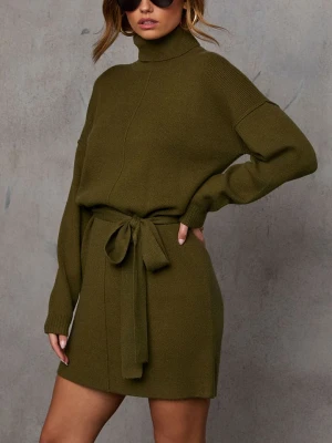 LA Angels Sukienka w kolorze khaki rozmiar: M