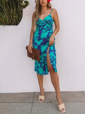 LA Angels Sukienka w kolorze niebiesko-turkusowym rozmiar: XL