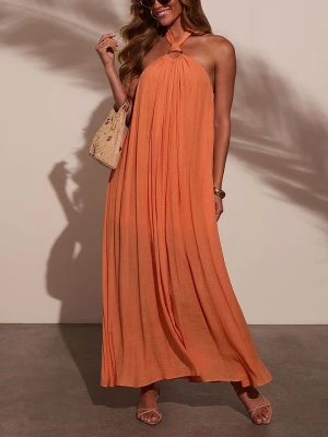 LA Angels Sukienka w kolorze pomarańczowym rozmiar: M