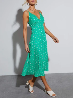 LA Angels Sukienka w kolorze zielonym rozmiar: S