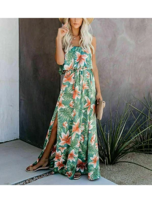 LA Angels Sukienka w kolorze zielonym rozmiar: M