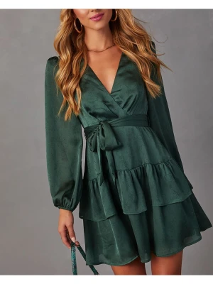 LA Angels Sukienka w kolorze zielonym rozmiar: S