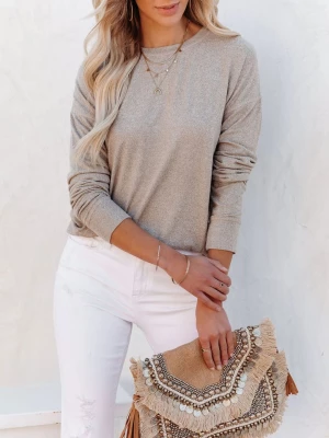 LA Angels Sweter w kolorze beżowym rozmiar: L