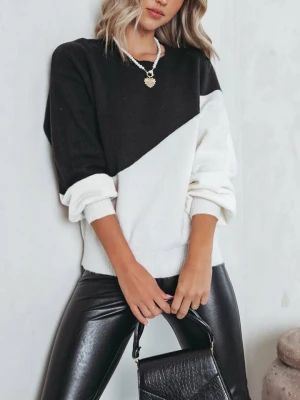 LA Angels Sweter w kolorze czarno-białym rozmiar: M