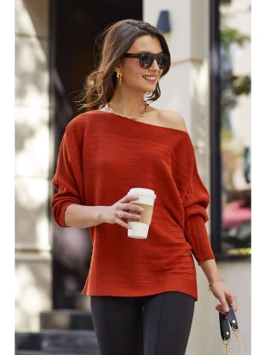 LA Angels Sweter w kolorze czerwonobrązowym rozmiar: XL