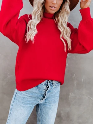 LA Angels Sweter w kolorze czerwonym rozmiar: S