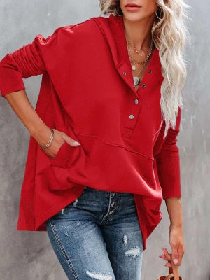 LA Angels Sweter w kolorze czerwonym rozmiar: XL