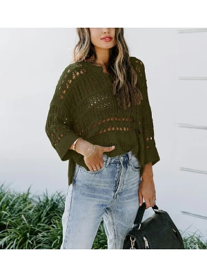 LA Angels Sweter w kolorze khaki rozmiar: XL