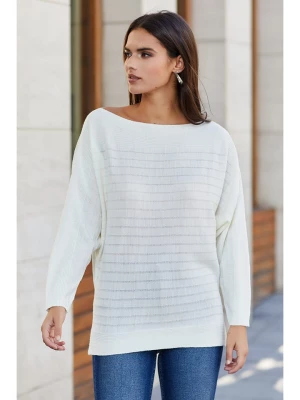 LA Angels Sweter w kolorze kremowym rozmiar: L