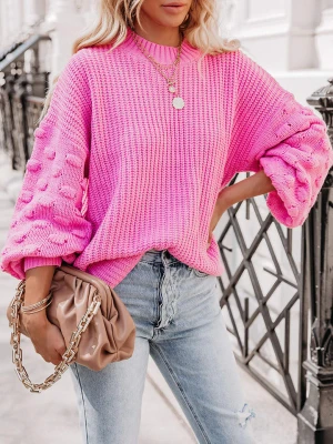 LA Angels Sweter w kolorze różowym rozmiar: S