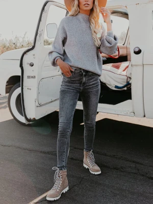 LA Angels Sweter w kolorze szarym rozmiar: S