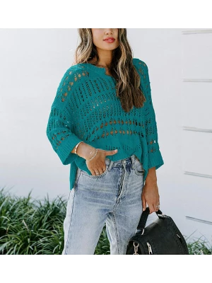LA Angels Sweter w kolorze turkusowym rozmiar: S