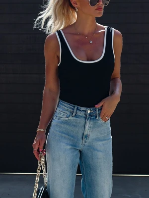 LA Angels Top w kolorze czarnym rozmiar: M