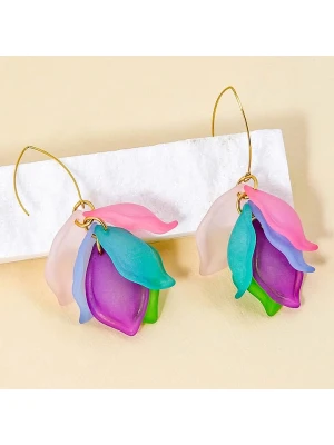 LA CHIQUITA Pozłacane kolczyki "Leavies" rozmiar: onesize