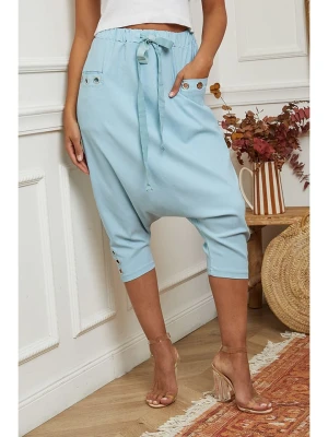 La Compagnie Du Lin Spodnie w kolorze błękitnym rozmiar: S