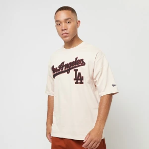 LA Dodgers MLB Rib Infill Oversized T-Shirt, markiNew Era, T-Shirty i Polo, w kolorze biały, rozmiar: