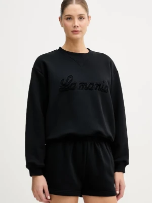 La Mania bluza oversize damska z bawełną