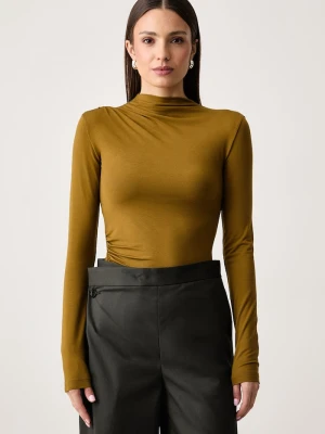 La Mania longsleeve damski SANNE zielony