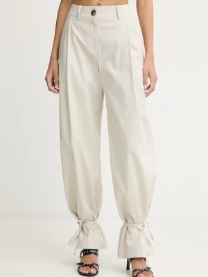 La Mania spodnie damskie z lnem JOAN