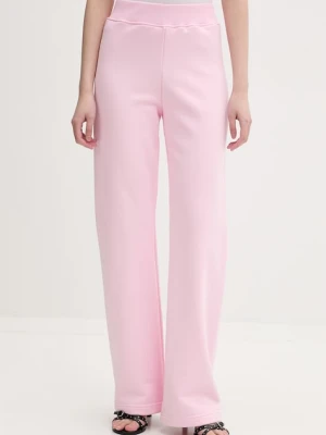 La Mania spodnie dresowe damskie z bawełną