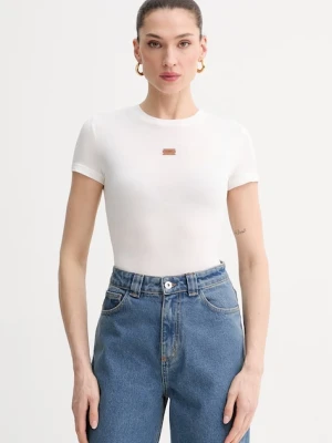 La Mania t-shirt basic damski z modalu MEG