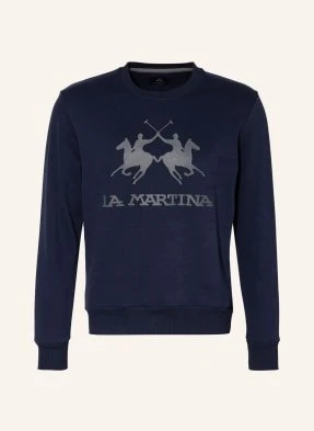 La Martina Bluza Nierozpinana blau