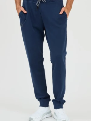 LA MARTINA Granatowe męskie spodnie dresowe, Rozmiar M