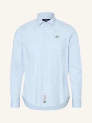 La Martina Koszula O Kroju Regular Fit blau