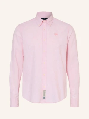 La Martina Koszula O Regularnym Kroju Z Lnu rosa