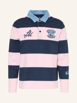 La Martina Koszulka Do Rugby rosa