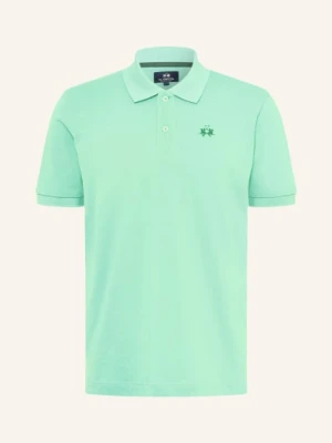 La Martina Koszulka Polo Z Piki Regular Fit gruen