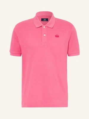La Martina Koszulka Polo Z Piki Regular Fit pink